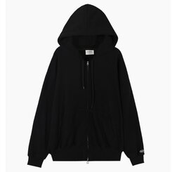 ルーズフィットフードジップアップ5色