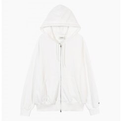 ルーズフィットフードジップアップ5色