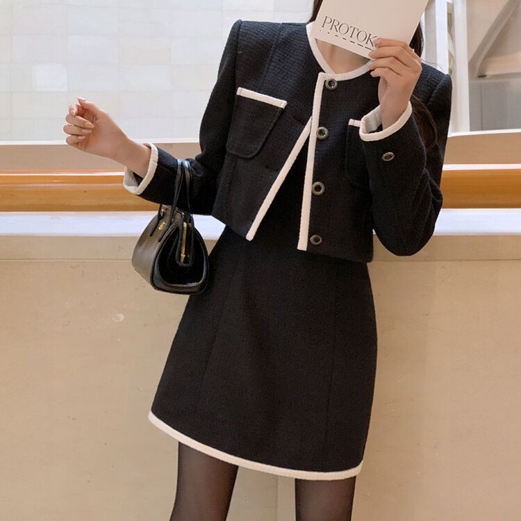 配色ツイードジャケット｜ジャケット｜韓国ファッション通販 SONA