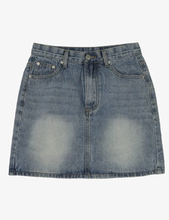 丈別/S~2XL】ウォッシングデニムミニスカート｜ミニスカート｜韓国