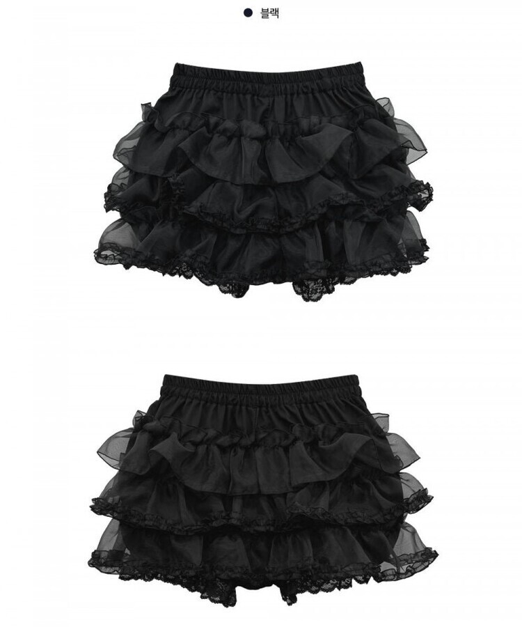 コムデギャルソンリメイク フリル付き黒シフォンミニスカート COMME des GARCONS（ミニスカート）のフリマアイテム一覧