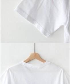 半袖Tシャツ コットンリボン半袖Tシャツ