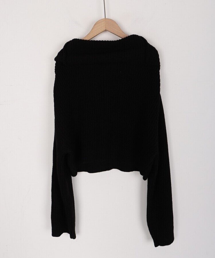 美品☆韓国☆ユノイア☆セーラーカラーブラウス ピンタック ゆったり ブラック セーラー襟モノトーンブラウス☆ - 大きいサイズの韓国レディース