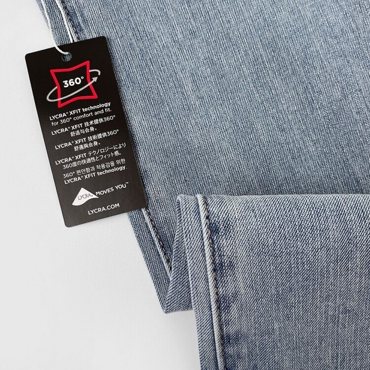 【SHORT/BASIC/LONG 丈別】バンディングスパンデニムパンツ