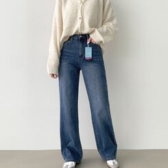 デニム 【SHORT/BASIC/LONG 丈別】バンディングスパンデニムパンツ DENIM