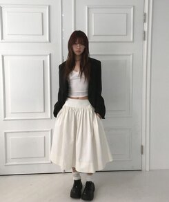 オーバーフィットシングルブレザー BLACK