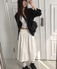 オーバーフィットシングルブレザー BLACK