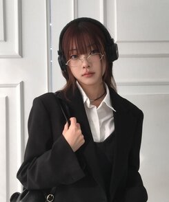 オーバーフィットシングルブレザー BLACK