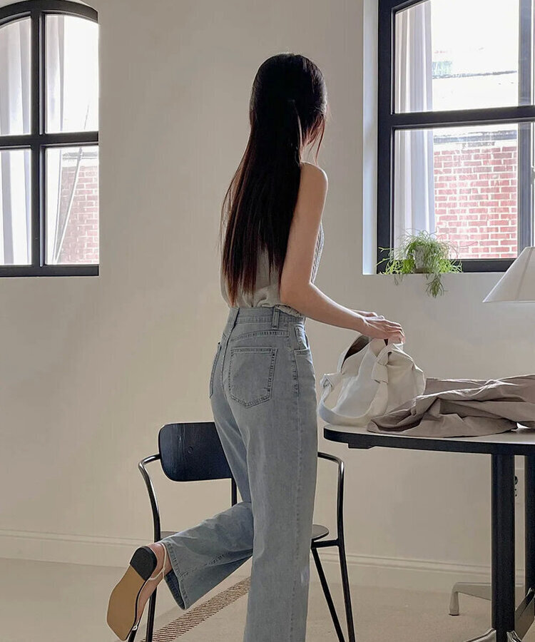 ライトブルーデニムパンツ｜デニム｜韓国ファッション通販 SONA