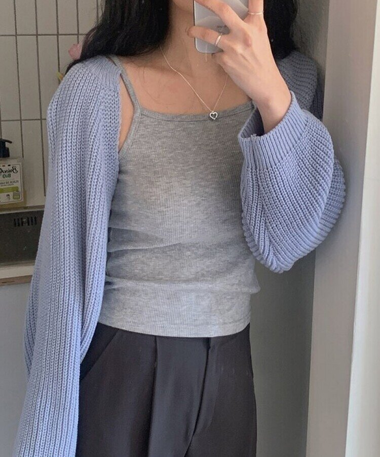 ユーズアーリーノースリーブ GRAY