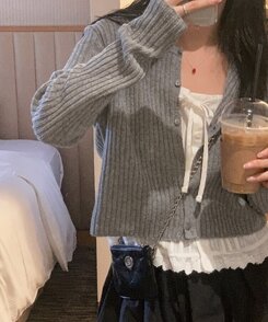 ジュエリー ハートビンネックレス RED
