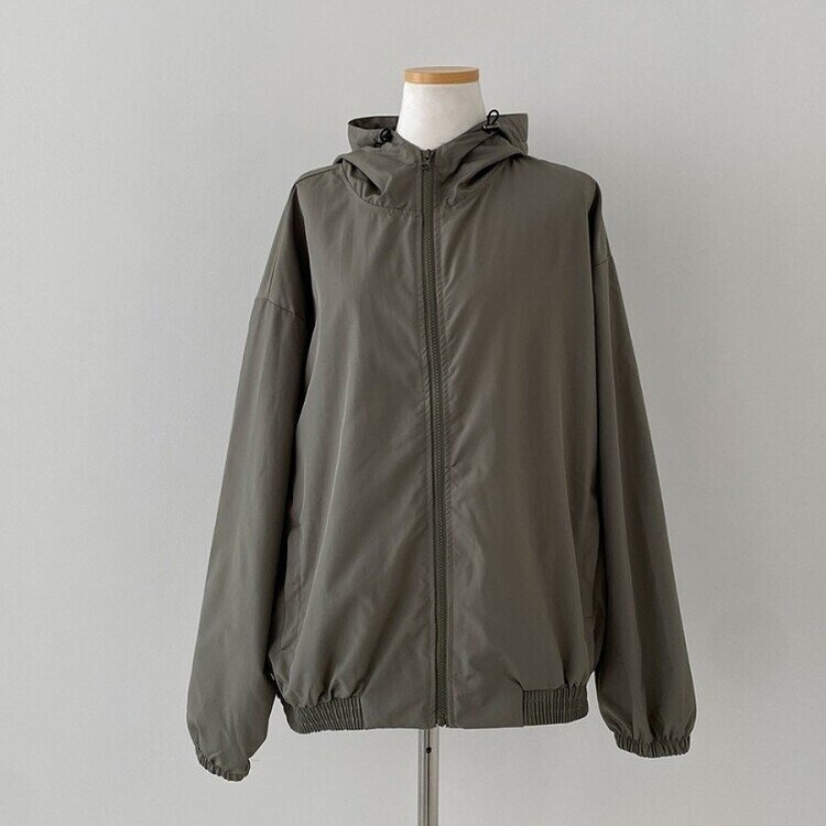 요즘같은 날씨에딱 남녀공용 오버핏 후드 바람막이 점퍼