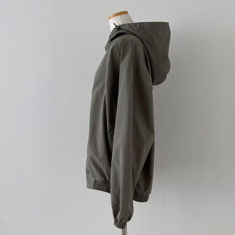 요즘같은 날씨에딱 남녀공용 오버핏 후드 바람막이 점퍼