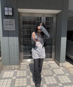 ニューアルマフラーワンピースセット WHITE