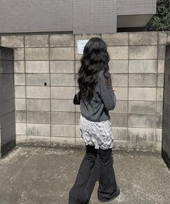 ニューアルマフラーワンピースセット WHITE