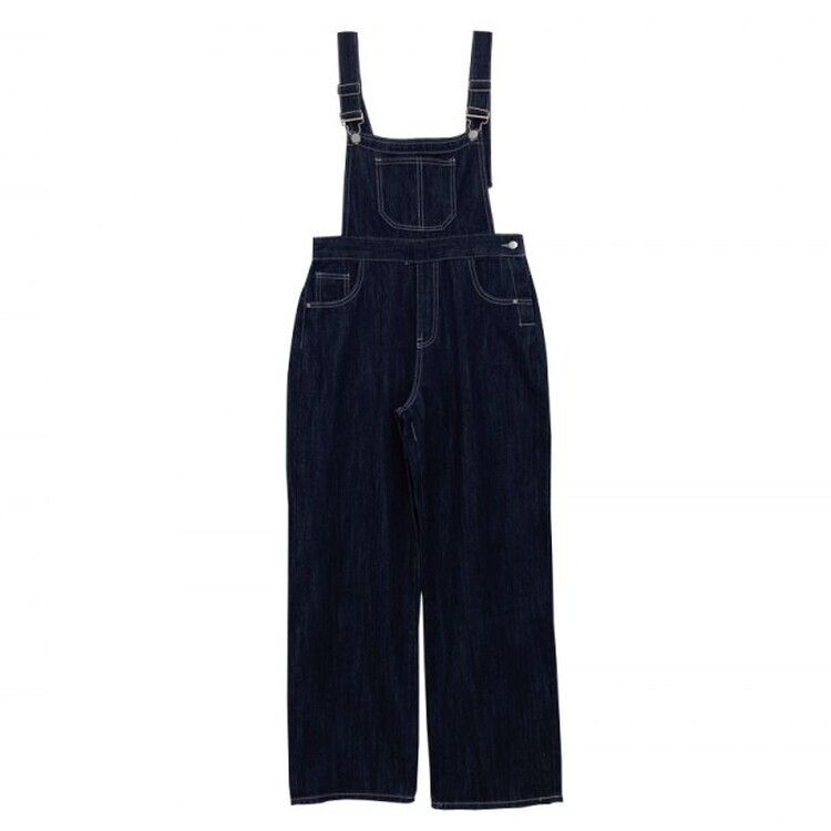 ステッチ生地デニムポケットオーバーロール