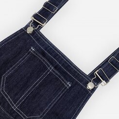 ステッチ生地デニムポケットオーバーロール