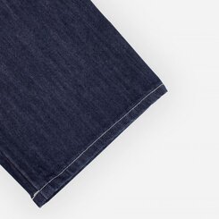 ステッチ生地デニムポケットオーバーロール