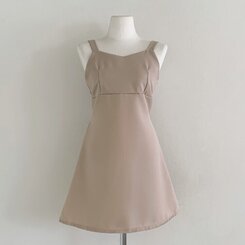 ビスチェレイヤードミニワンピース