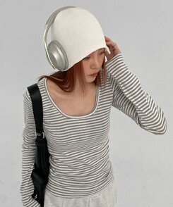 ファッション雑貨 ティニンキービーニー7色 WHITE