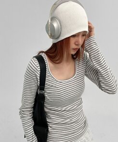 ファッション雑貨 ティニンキービーニー7色 WHITE