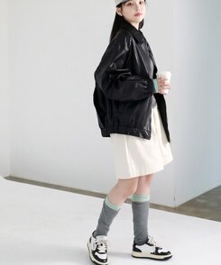 リンクレイヤードニーソックス9色 MINT