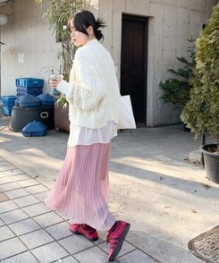 リンクレイヤードニーソックス9色 BURGUNDY