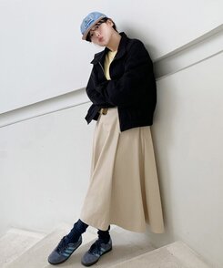 リンクレイヤードニーソックス9色 NAVY