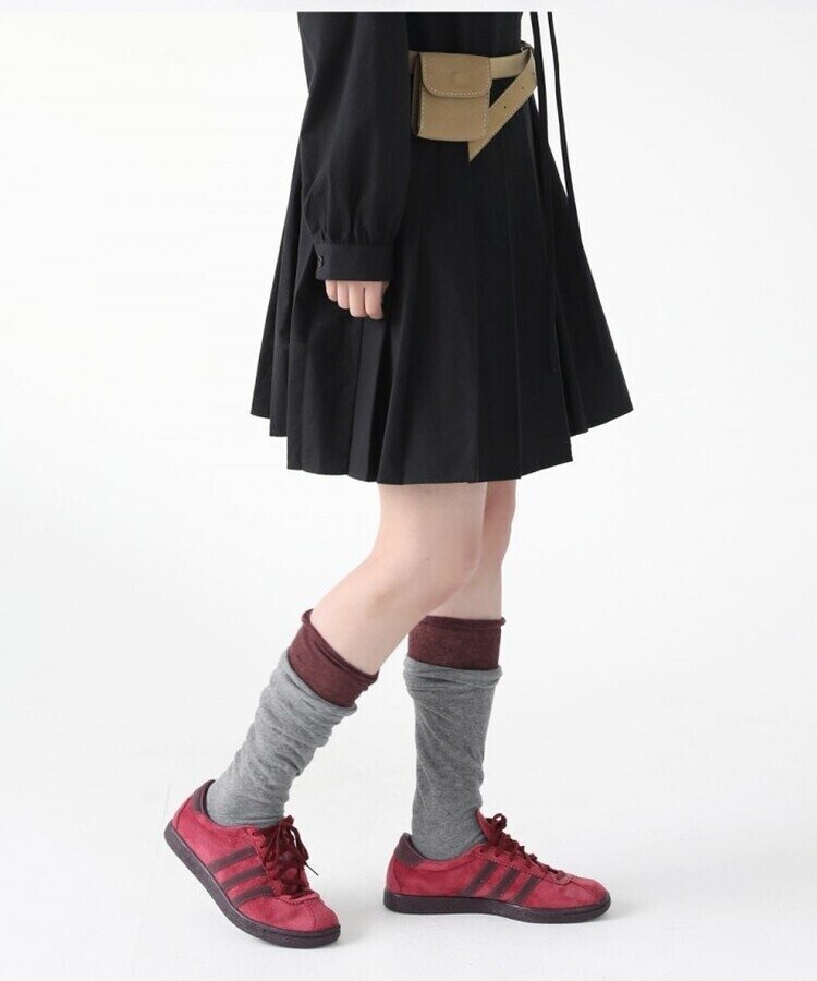 リンクレイヤードニーソックス9色 BURGUNDY