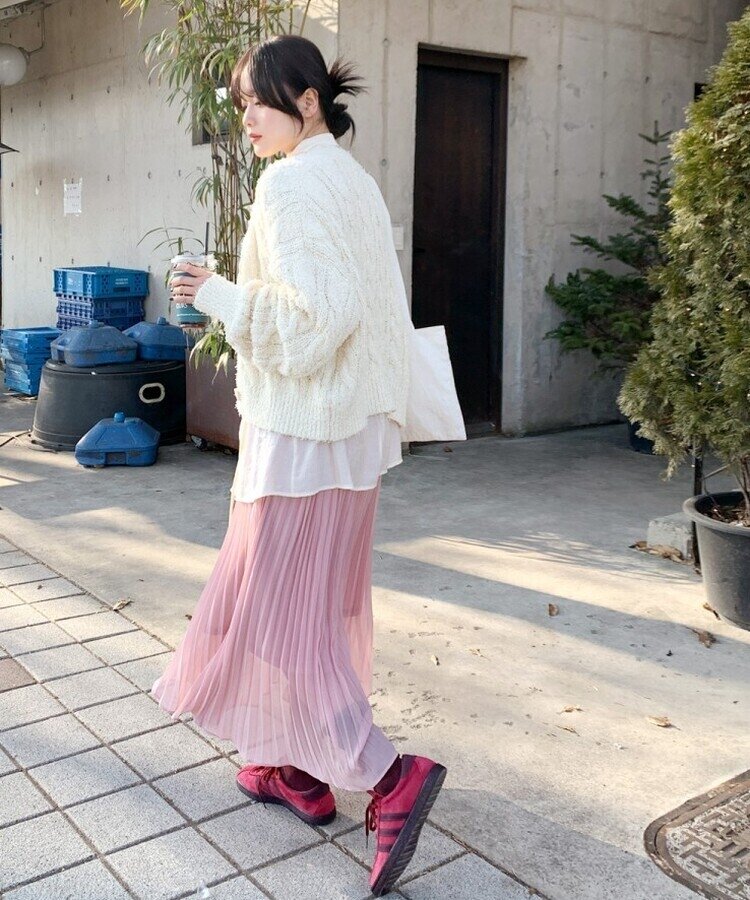 リンクレイヤードニーソックス9色 BURGUNDY