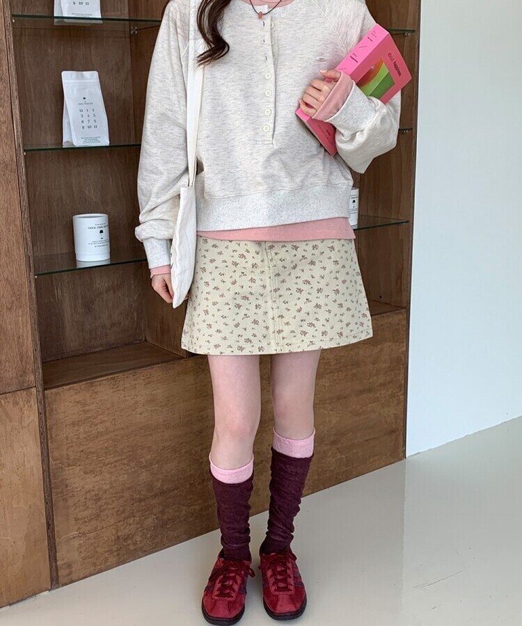 リンクレイヤードニーソックス9色 PINK