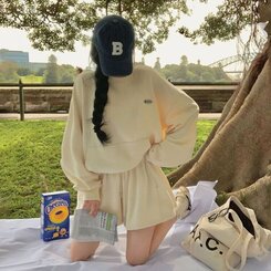 【SET着用可能】 ポケットトレーナー ショートトレーニングパンツ5色 Butter