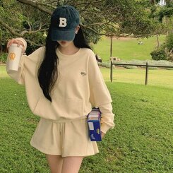 【SET着用可能】 ポケットトレーナー ショートトレーニングパンツ5色 Butter