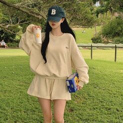 【SET着用可能】 ポケットトレーナー ショートトレーニングパンツ5色 Butter