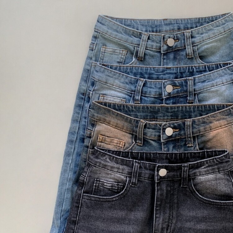 【SHORT/BASIC/LONG 丈別】ビンテージウォッシングブーツカットデニム8色