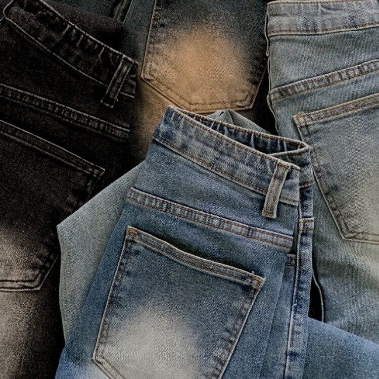 【SHORT/BASIC/LONG 丈別】ビンテージウォッシングブーツカットデニム8色