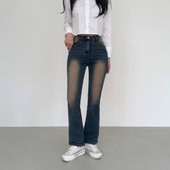 【SHORT/BASIC/LONG 丈別】ビンテージウォッシングブーツカットデニム8色 Vintage