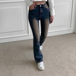 【SHORT/BASIC/LONG 丈別】ビンテージウォッシングブーツカットデニム8色 Vintage