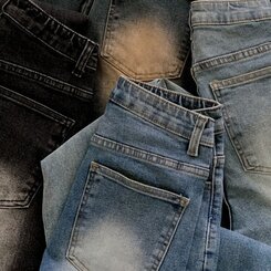 【SHORT/BASIC/LONG 丈別】ビンテージウォッシングブーツカットデニム8色