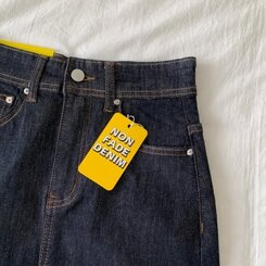 ノンフェードベーシックデニムスカート