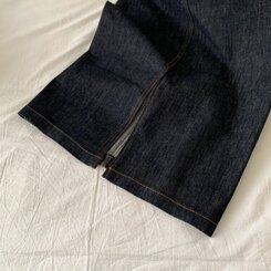 ノンフェードベーシックデニムスカート