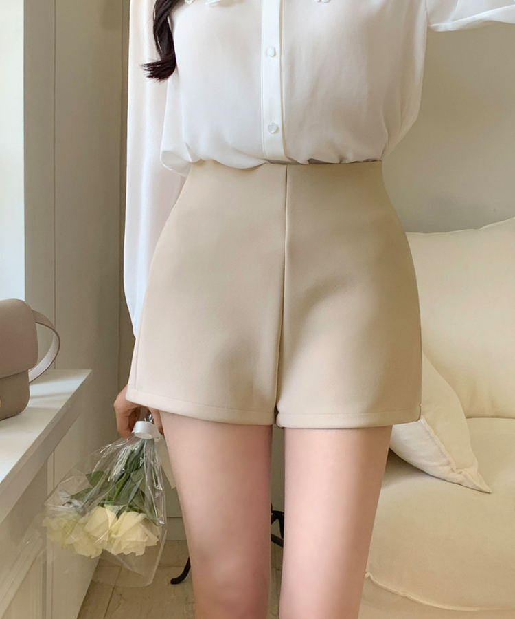 チェスティ Chesty スカラップツイードショートパンツ ショーパン タック ギャザー 1 ブルー系 22L801/18YBA9 レディース