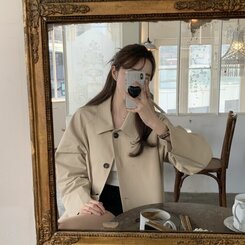 ハーフトレンチバーバリージャケット BEIGE