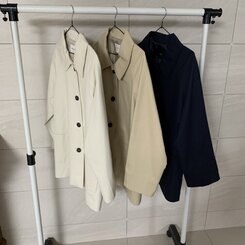 ハーフトレンチバーバリージャケット