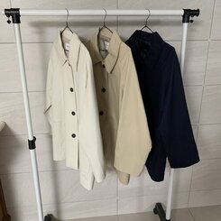 ハーフトレンチバーバリージャケット