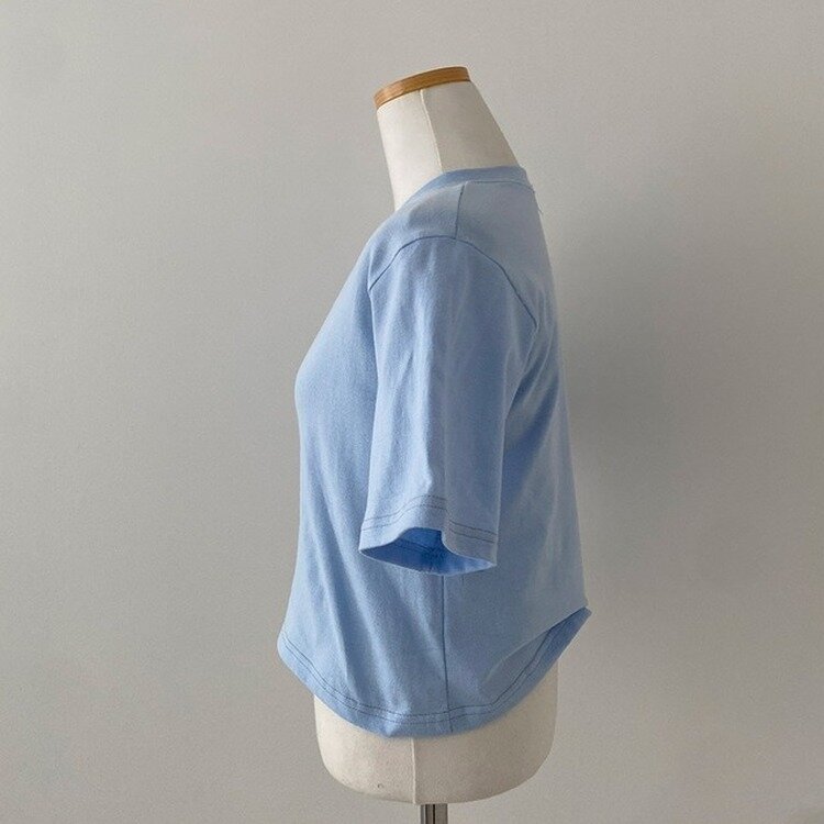 デイリークロップ半袖Tシャツ7色