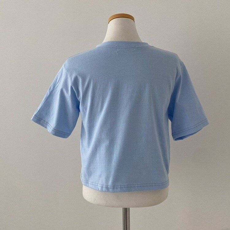 デイリークロップ半袖Tシャツ7色