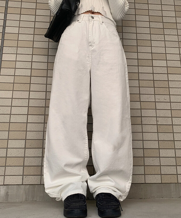 SPS24084 スナグルホワイトコットンワイドパンツ コットンパンツ SPS24084 スナグルホワイトコットンワイドパンツ コットンパンツ