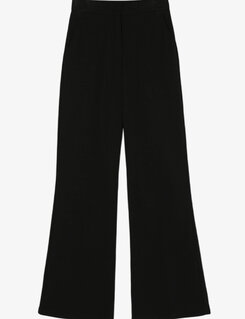 スラックス 【SHORT/BASIC/LONG 丈別】シンプルワイドスラックス