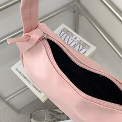 バッグ エナメルレザーカラーショルダーバッグ6色 PINK